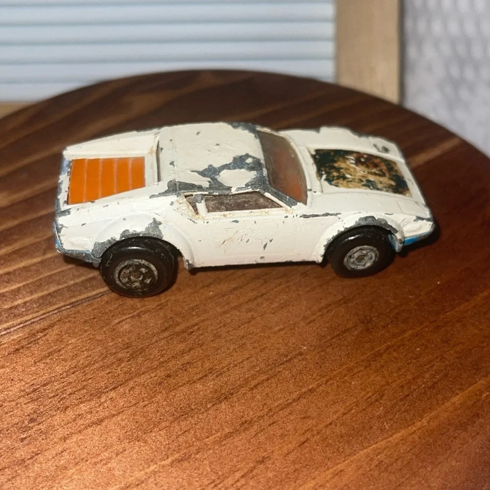 Vtg Superfast Matchbox 1975 De Tomaso Pantera No 8 Lesney Made In England